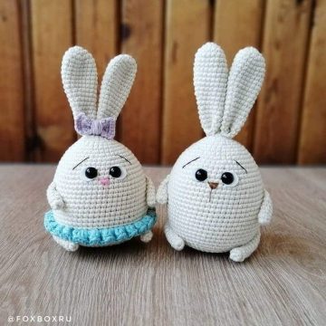 Amigurumi Easter Bunnies Free Pattern