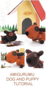 Amigurumi Dog and Puppy Free Pattern – 1