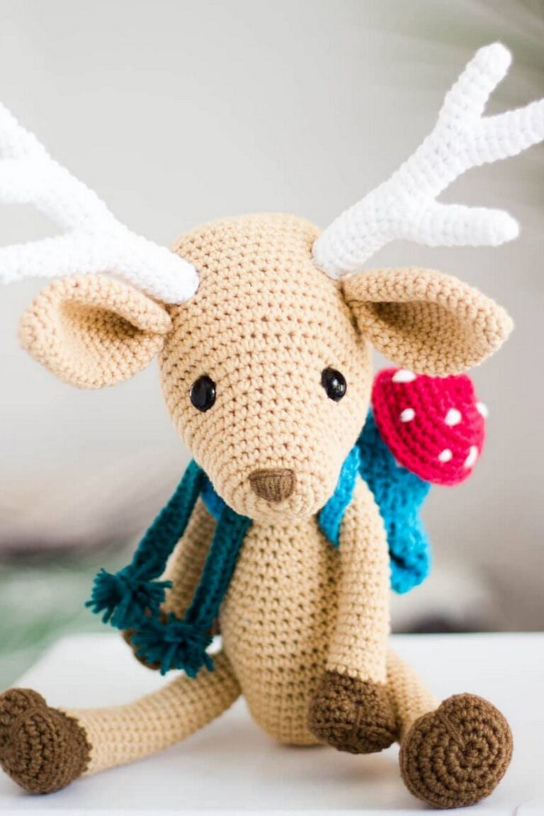 Amigurumi Crochet Deer Toy Free Pattern – Free Amigurumi Crochet