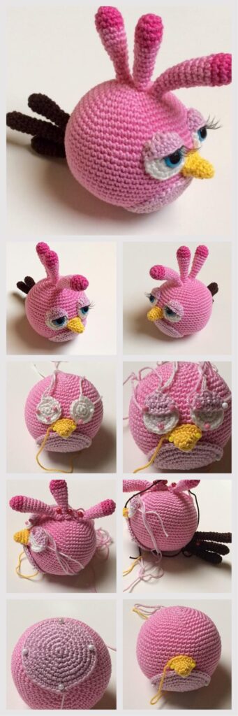 Amigurumi Crochet Toy Angry Birds Free Pattern