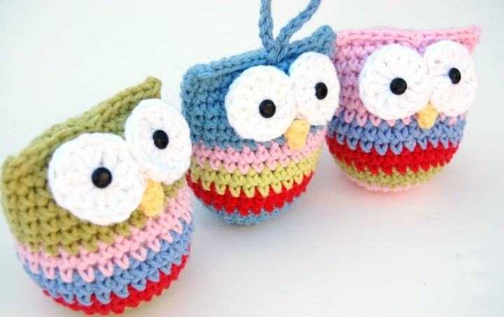 Amigurumi Crochet Little Toy Owl Free Pattern