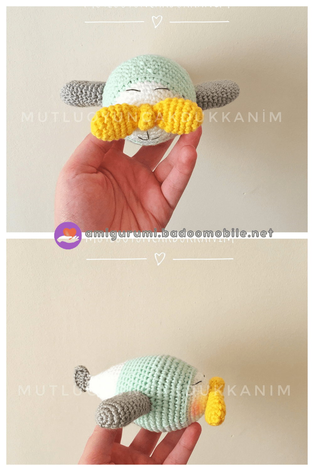 Amigurumi Airplane Free Pattern – Free Amigurumi Crochet