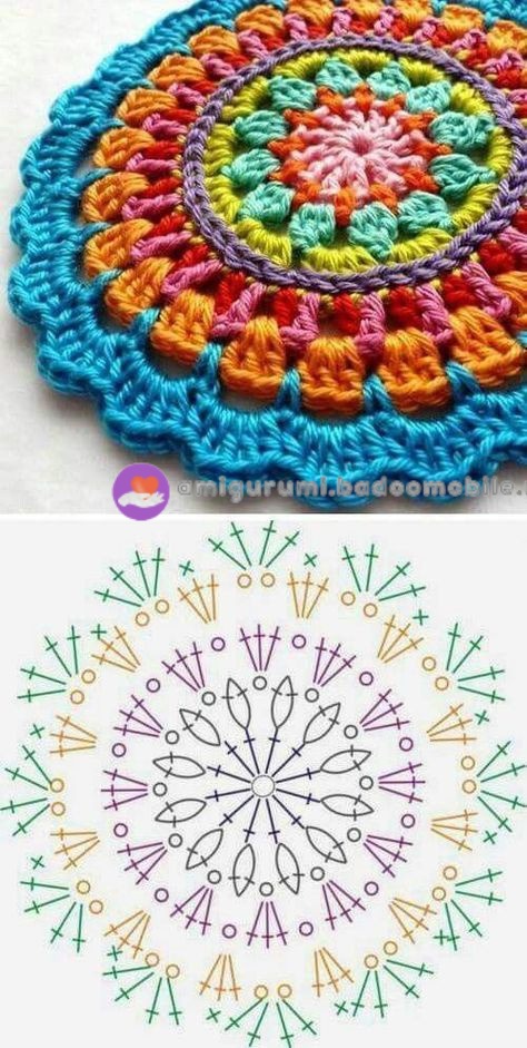 Crochet Coaster Free Pattern Amigurumi.badoomobile 3
