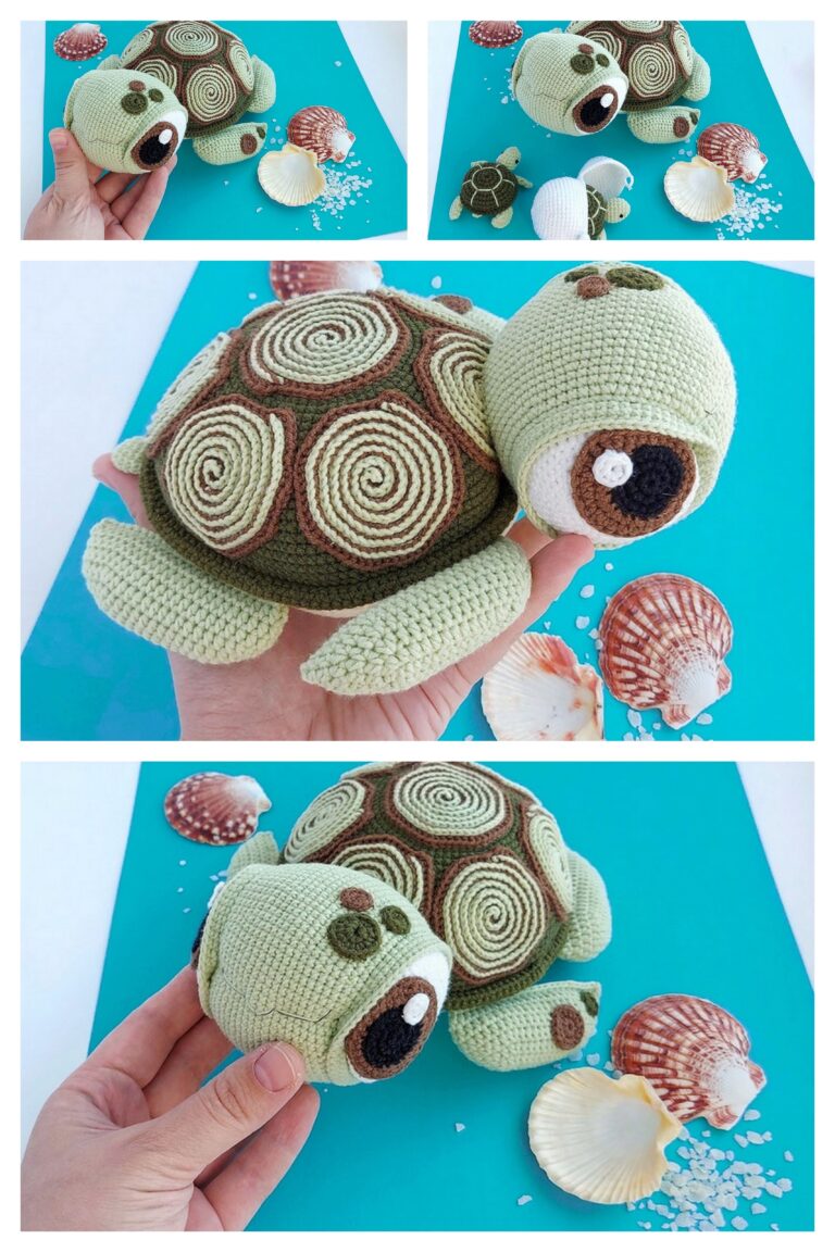 Amigurumi Sea Turtle Free Pattern-1 - Free Amigurumi Crochet