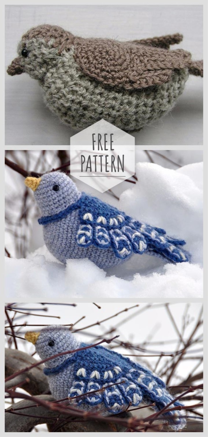 Amigurumi Bird Sparrow Free Pattern – Free Amigurumi Crochet