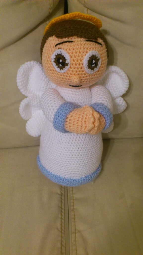 Amigurumi Crochet Angel Doll Free Pattern
