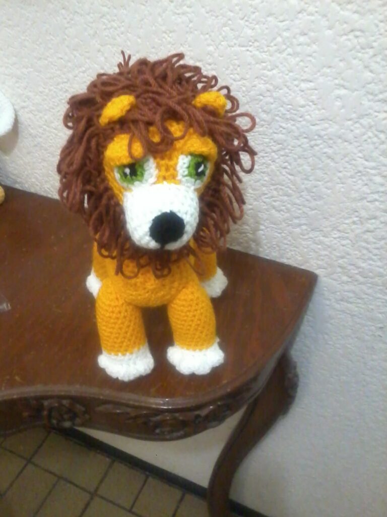 Amigurumi Crochet Lion Free Pattern