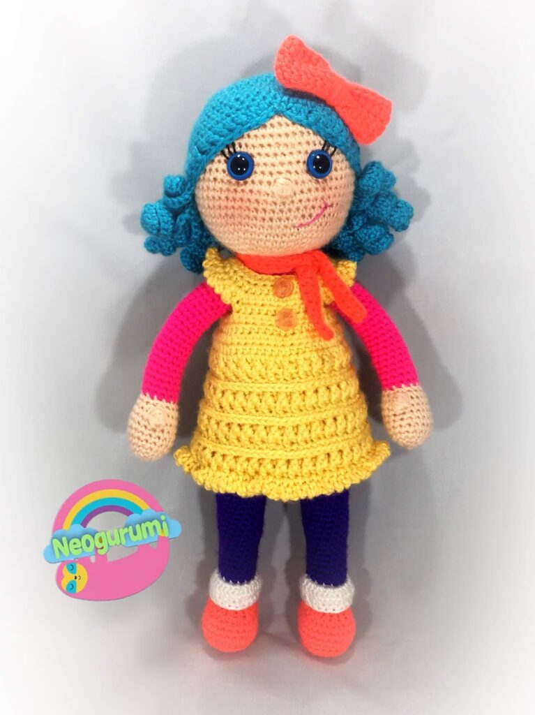 Amigurumi Chloe Doll Cal Free Pattern
