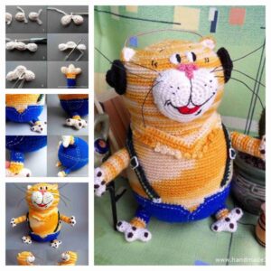 Amigurumi Cat Tahiti Free Pattern-5