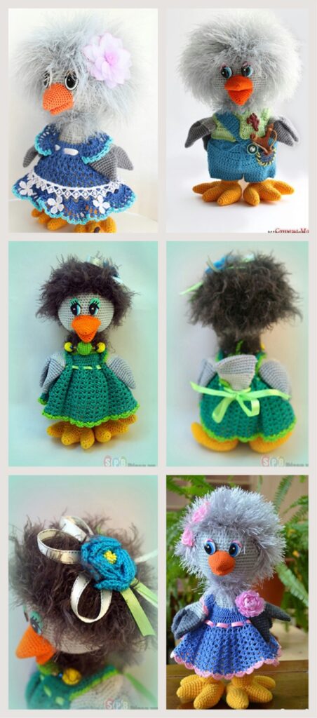 Amigurumi Ostrich Free Pattern-1