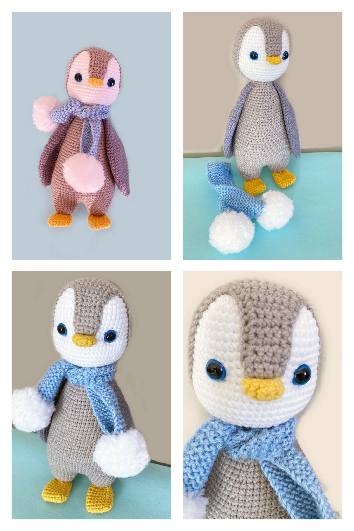 Amigurumi Penguin Chick Free Pattern-3 - Free Amigurumi Crochet