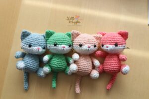 Amigurumi Small Kitty Free Pattern-1