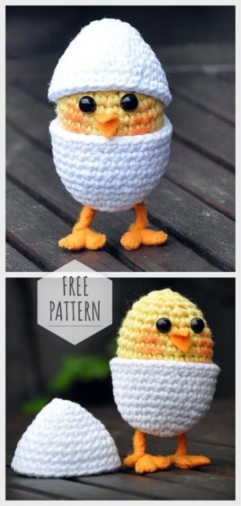 Amigurumi Surprise Eggs Free Pattern