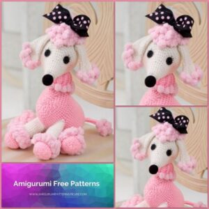 Amigurumi Crochet Pomp Poddle Free Pattern