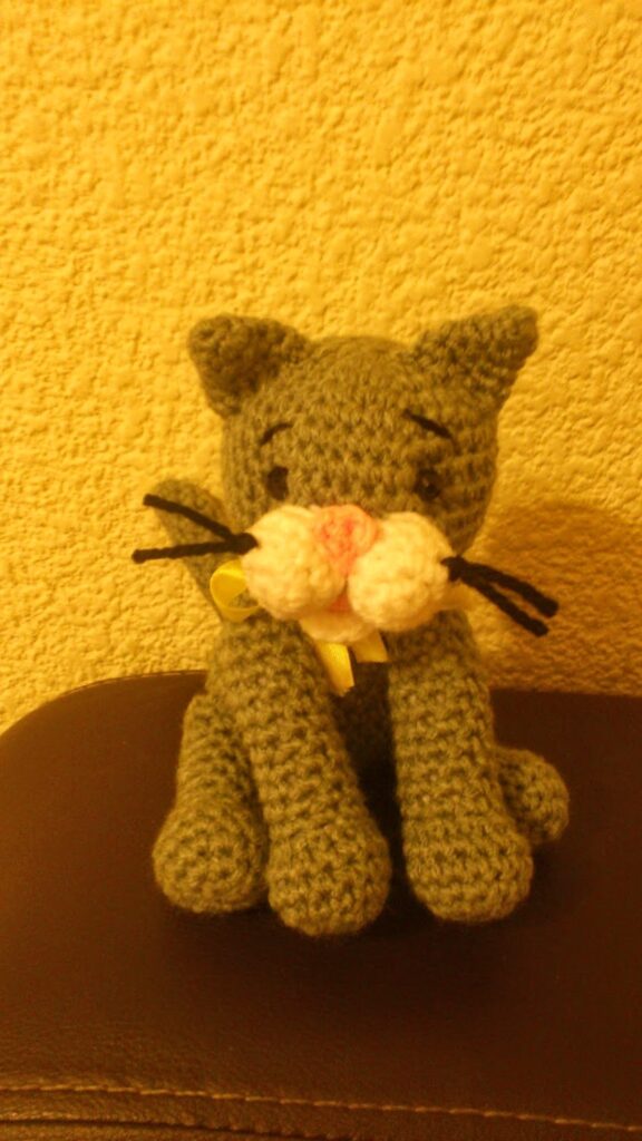 Amigurumi Cat Gatito Crochet Free Pattern