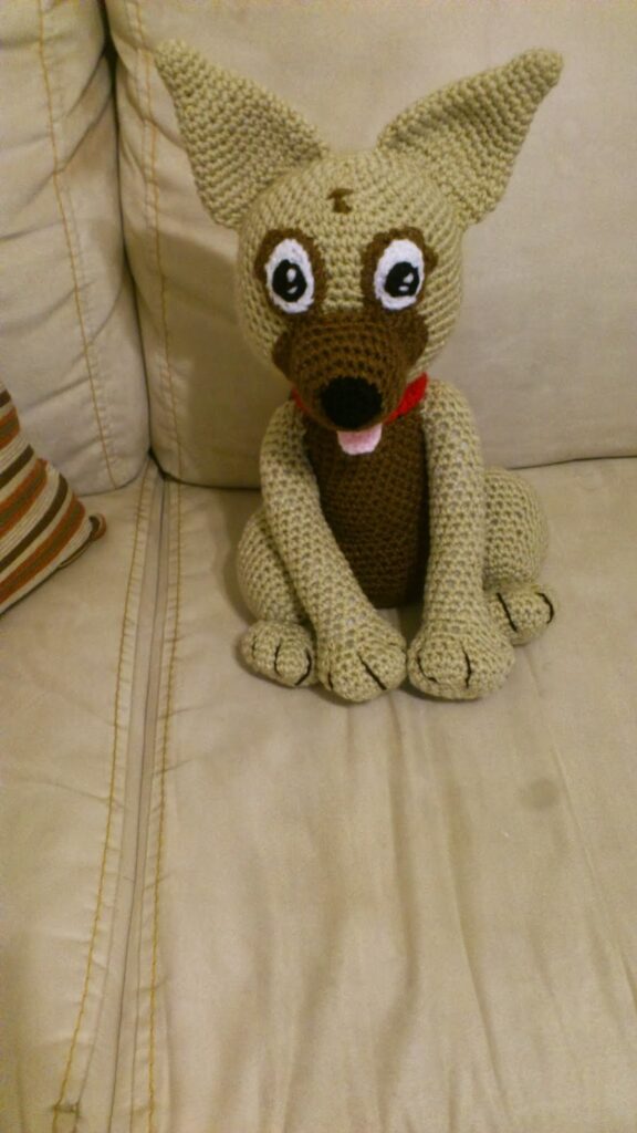 Amigurumi Crochet German Dog Free Pattern