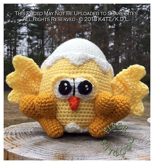 Amigurumi Happy Easter Spring Crochet Free Pattern