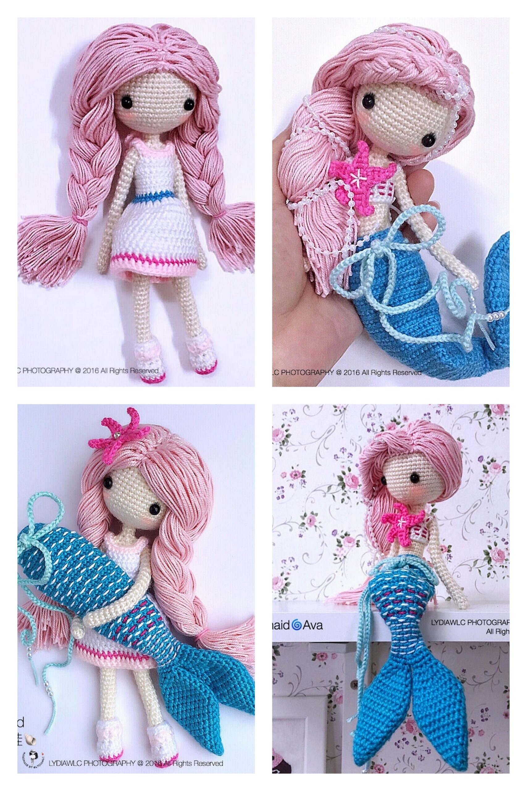 Amigurumi Little Mermaid Free Pattern-1 – Free Amigurumi Crochet