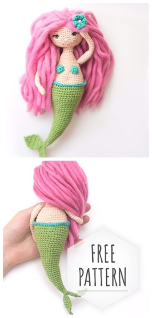 Amigurumi Little Mermaid Free Pattern