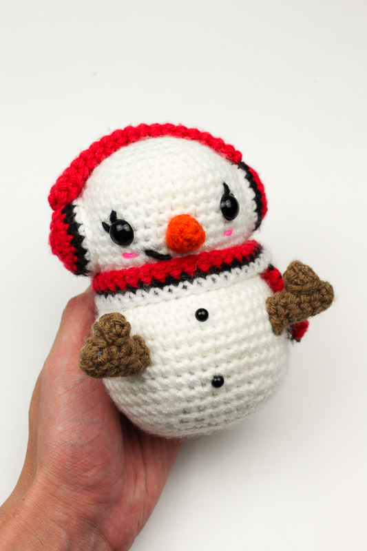 Amigurumi Casper The Snowman Free Pattern-1