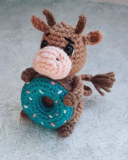 Crochet Small Bull 2