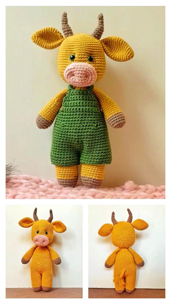 Crochet Small Bull 2 5 Min