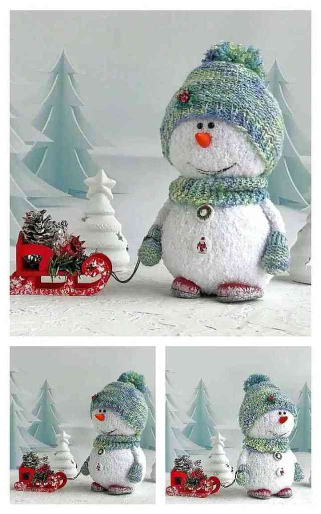 Cute Crochet Snowman 2 10