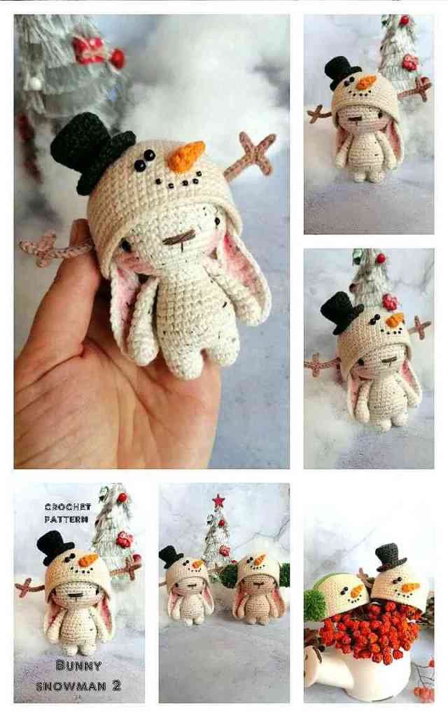 Cute Crochet Snowman 2 13