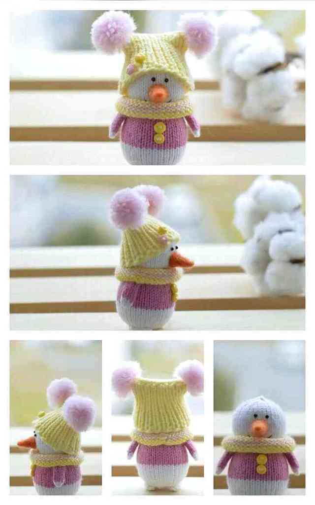 Cute Crochet Snowman 2 14