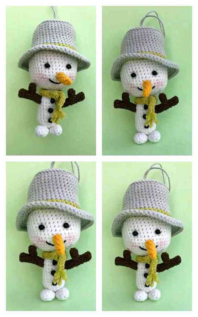 Cute Crochet Snowman 2 17