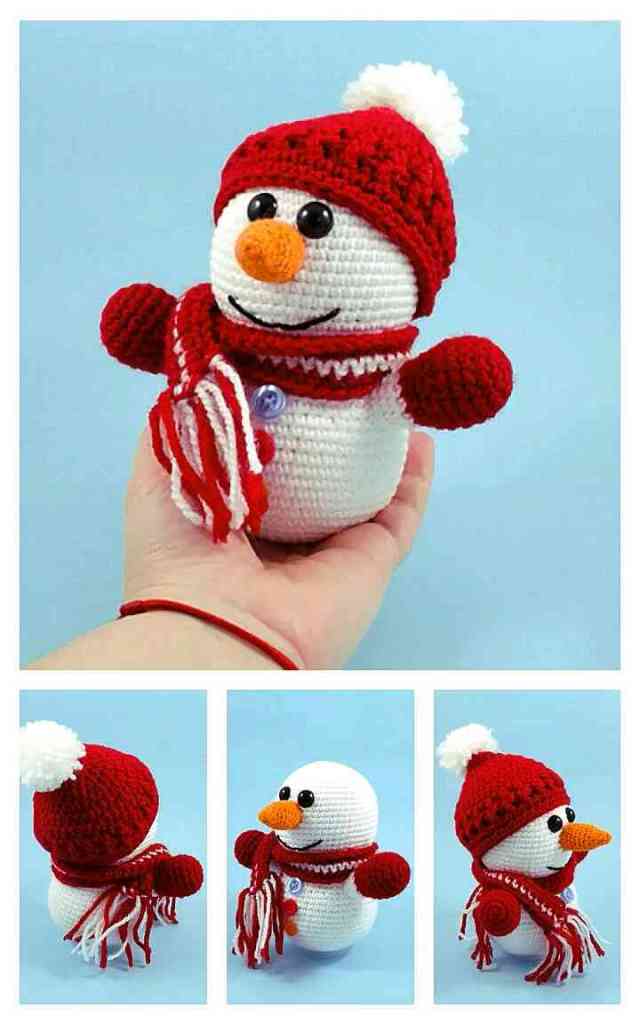 Cute Crochet Snowman 2 18