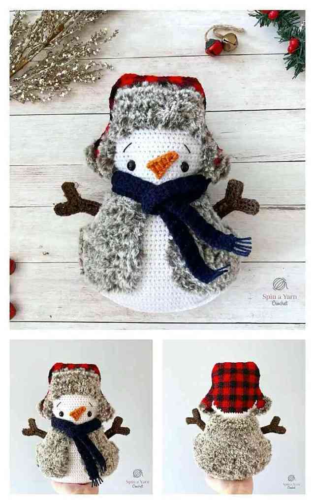 Cute Crochet Snowman 2 4