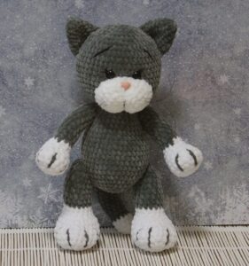 Amigurumi Tim the Plush Cat Free Pattern-1