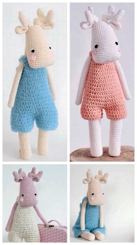 Small Crochet Deer 16 Min