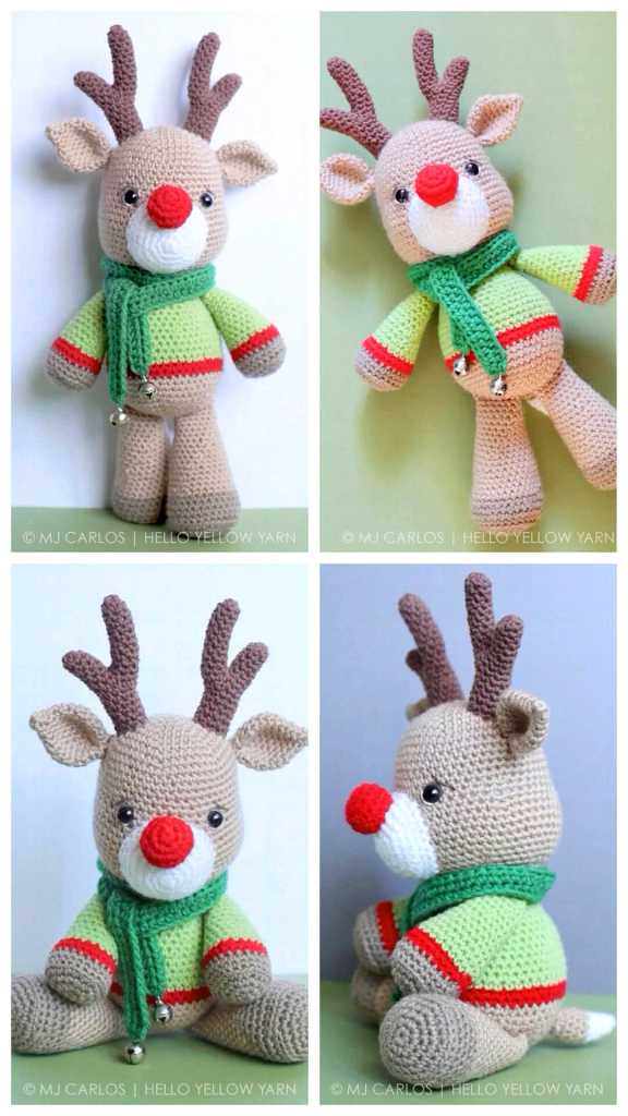 Small Crochet Deer 5 Min