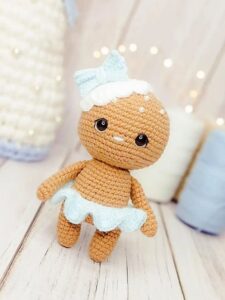 Amigurumi Christmas Ginger Cookie Free Pattern-2
