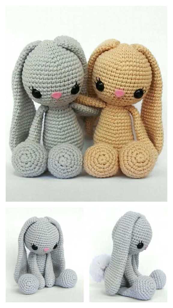 Crochet Plush Bunny 2 4 Min