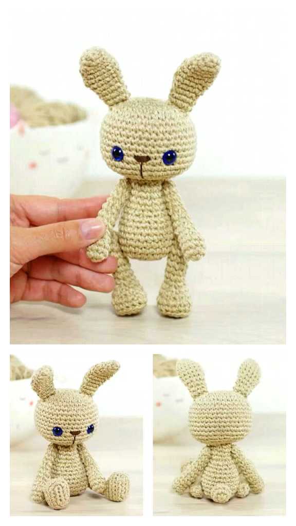 Crochet Plush Bunny 2 5 Min