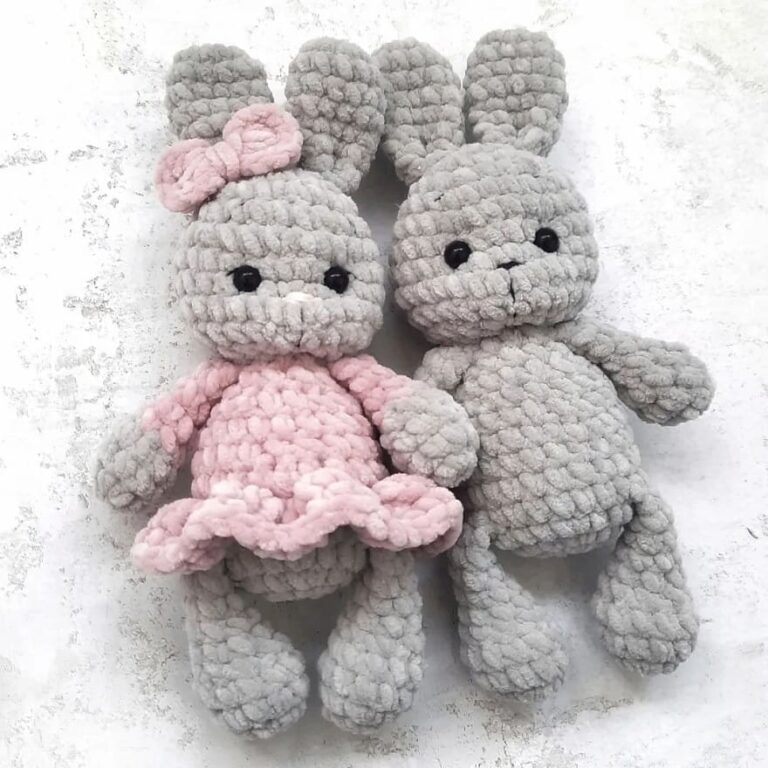 Amigurumi Crochet Plush Bunny Free Pattern 2 Free Amigurumi Crochet