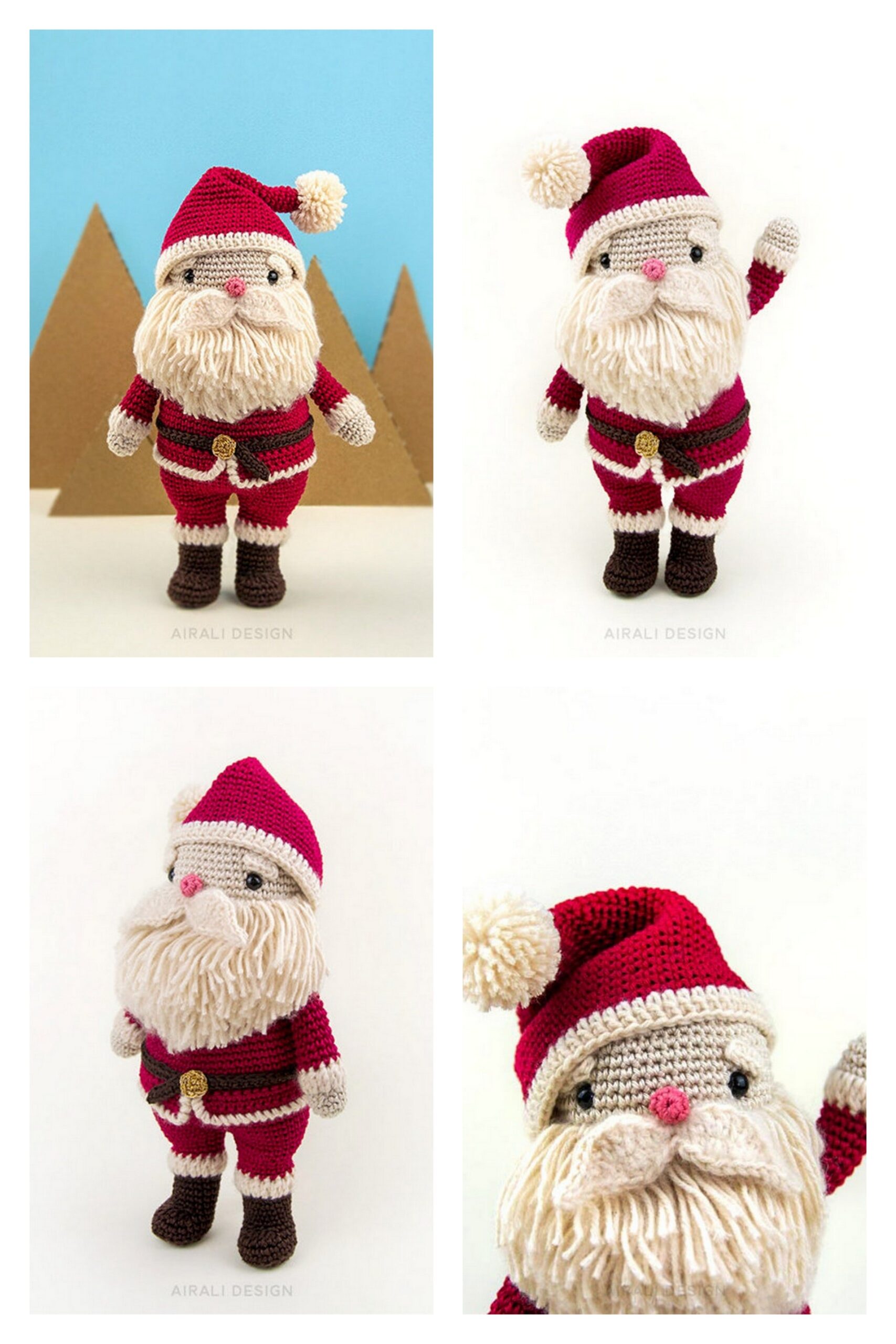 Amigurumi Santa Claus Free Pattern-1 – Free Amigurumi Crochet