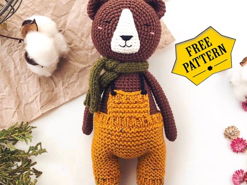 Amigurumi Crochet Bear Free Pattern-3