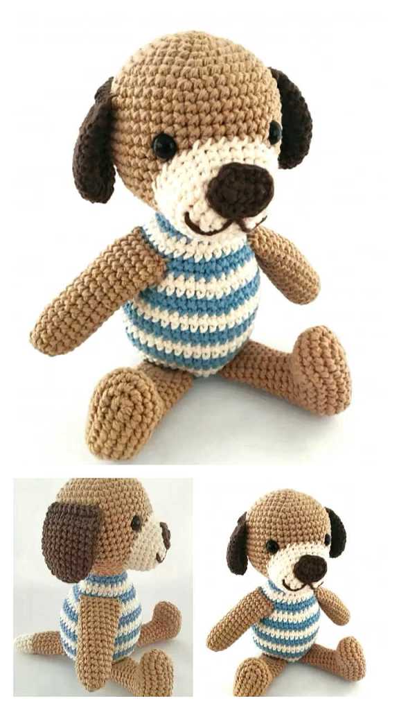 Crochet Mini Dog 4 Min