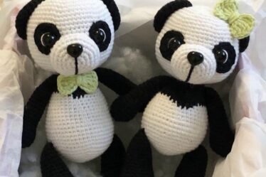 Girl Panda And Boy Panda 1