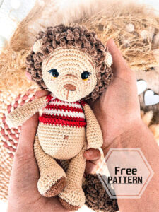 Amigurumi Lion Yuma Free Pattern-2
