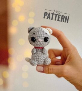 Amigurumi Little Cat Free Pattern-2