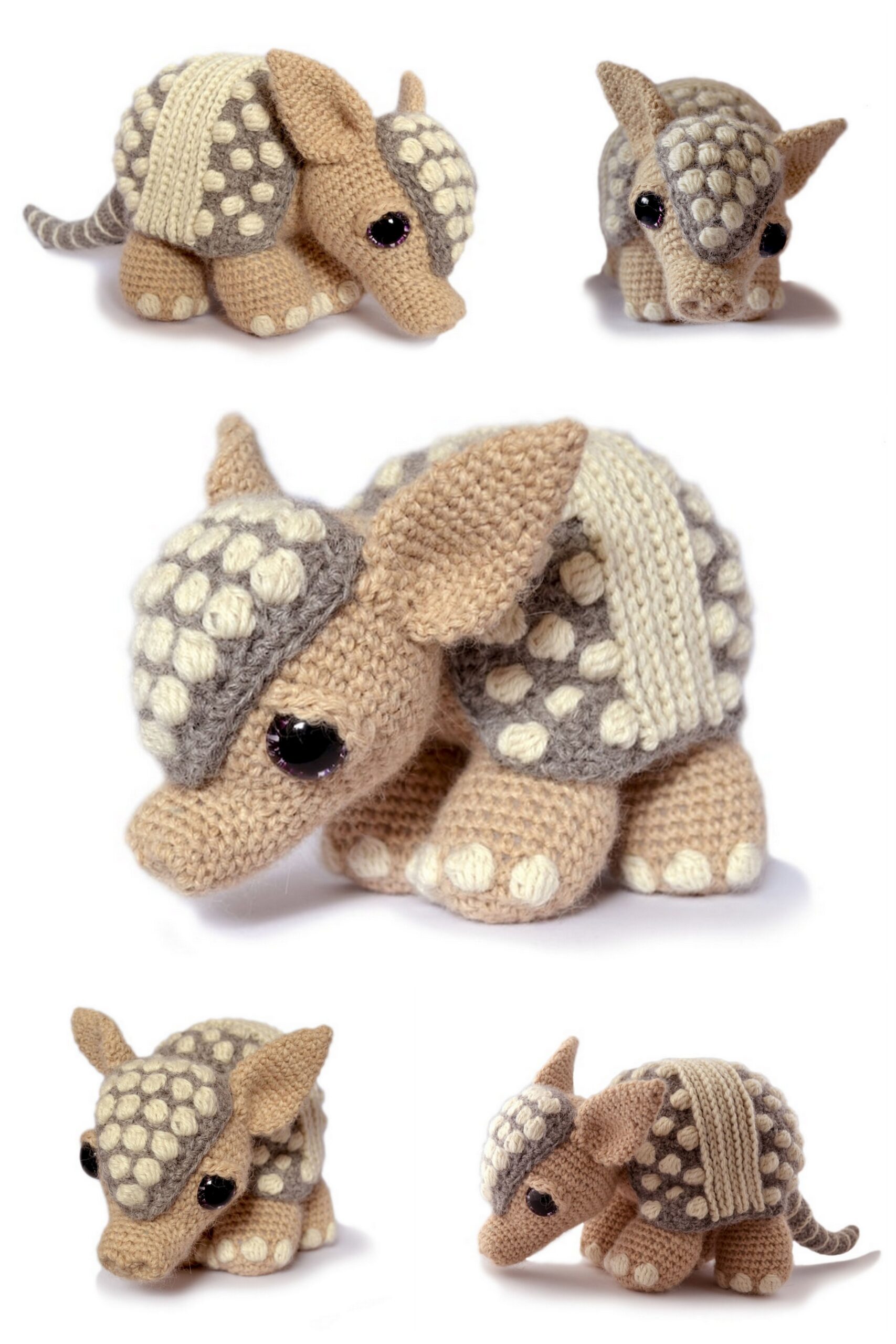 Amigurumi Ramon the Armadillo Free Pattern1 Free Amigurumi Crochet