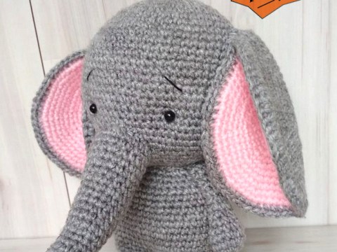 Amigurumi Tiny Elephant Free Pattern-2