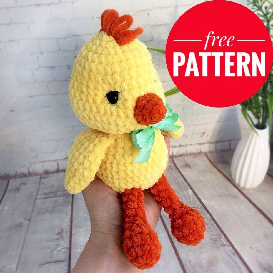 Amigurumi Baby Chick Free Pattern-2