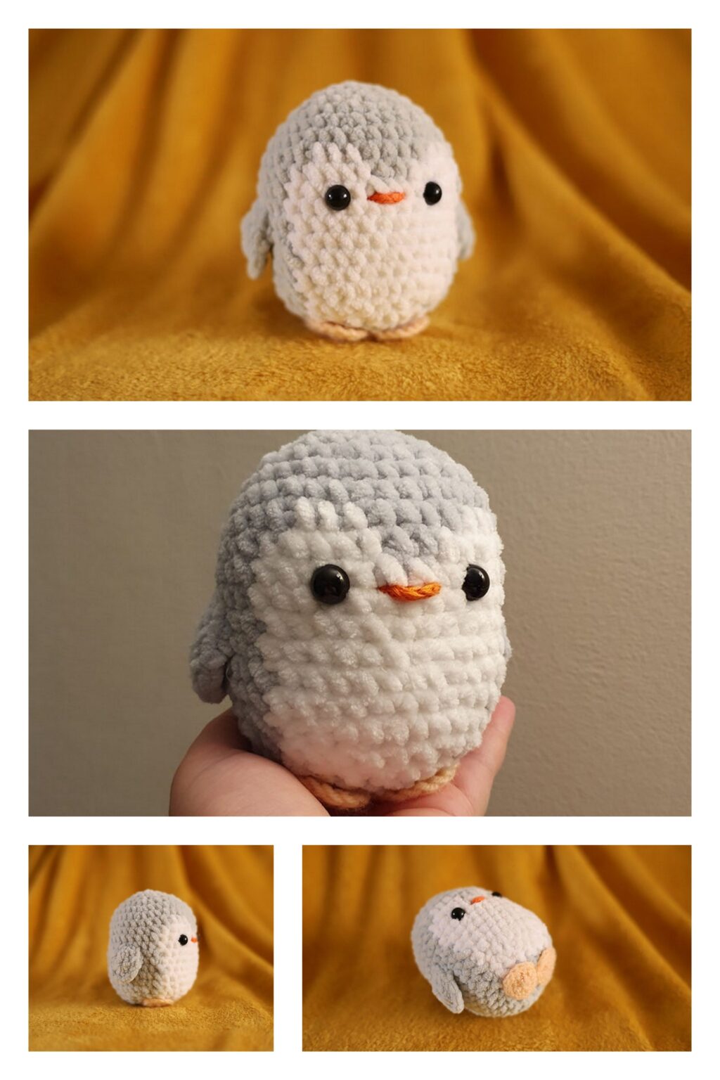 Amigurumi Christmas Penguin Crochet Free Pattern-3 - Free Amigurumi Crochet