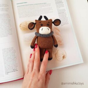 Amigurumi Crochet Bull Free Pattern-3